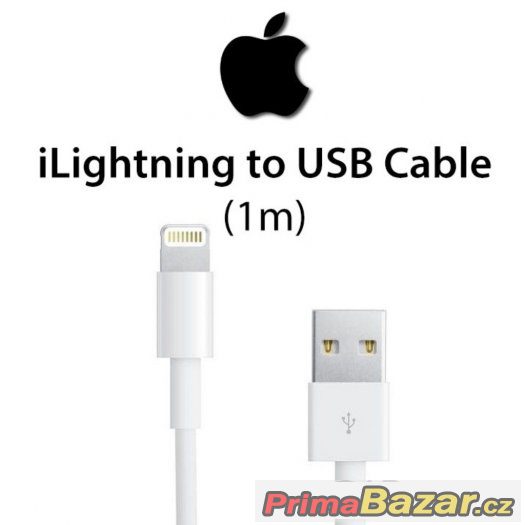 Originální lightning kabel Apple pro iPhone 5/5s/6/6s a iPad – fotografie 1