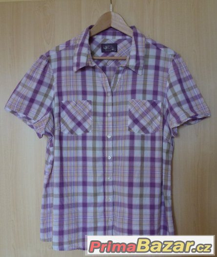 NÁDHERNÁ LETNÍ HALENKA / TUNIKA S KOSTKOU zn. TCM v. 48 / XL – fotografie 1
