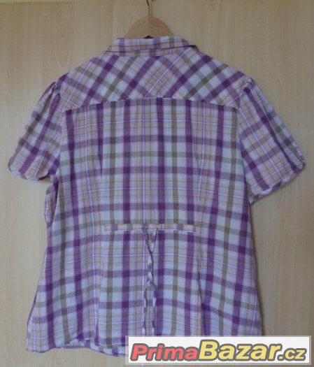 NÁDHERNÁ LETNÍ HALENKA / TUNIKA S KOSTKOU zn. TCM v. 48 / XL – fotografie 3