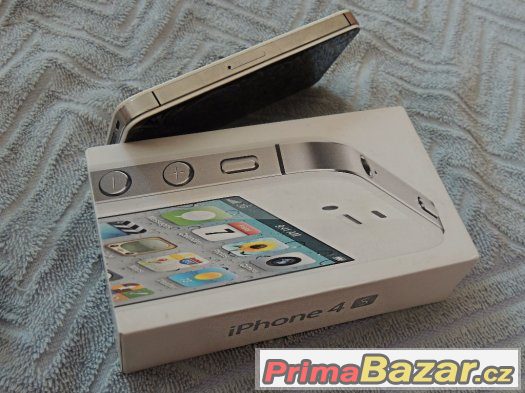 iPhone 4S Apple bily – fotografie 2