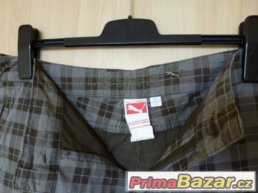 ZNAČKOVÉ PÁNSKÉ LETNÍ ŠORTKY / KRAŤASY KOSTKA zn. PUMA v. 32 – fotografie 4