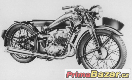 Předválečná ČZ 175 Standard 25 B – fotografie 1