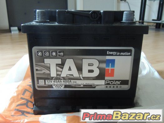 Baterka Polar TAB 45aH 12V 400A – fotografie 2