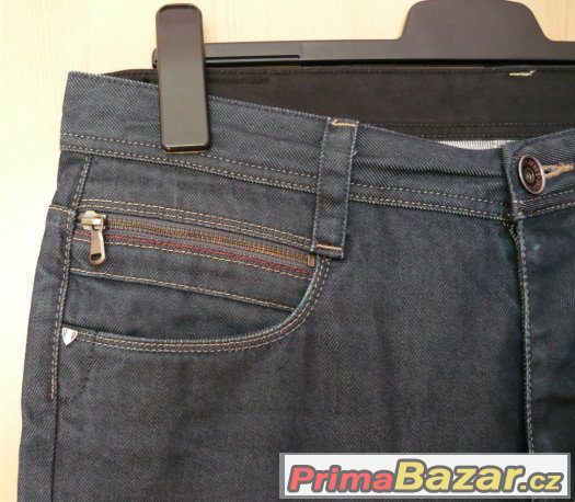 PÁNSKÉ ZNAČKOVÉ RIFLE / DŽÍNY zn. JACK&JONES vel. L / XL – fotografie 3