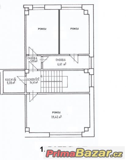 K prodeji atypický dvoupodlažní mezonetový byt 130 m2 Zlín – fotografie 3