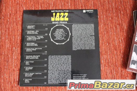 vinylové LP - Metropolitan Jazz Band Praha - Spirála – fotografie 2