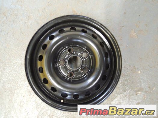 VW T4 - 4x použité plechové disky 5x112 R15 – fotografie 2