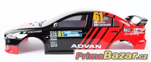 RC karosérie 1/10 Mitsubishi Lancer EVO X - Rally – fotografie 5