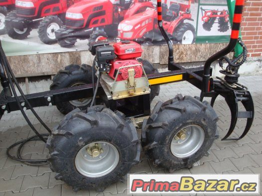 Vyvážečka LTC 3,4 s hydraulickou rukou za čtyřkolku, traktor – fotografie 3