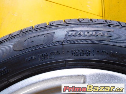 Kia,Hyundai 5x114,3 ET40 + 195/60/15 - nová letní ALU Borbet – fotografie 3