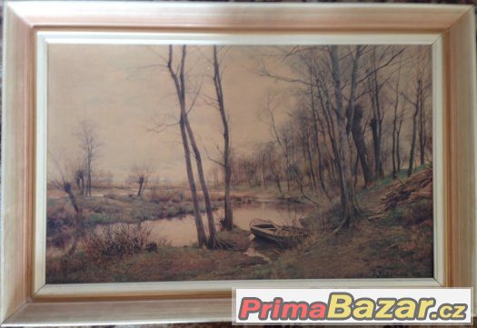 Obraz malire Ericha Kubierschkeho rok 1893 – fotografie 1
