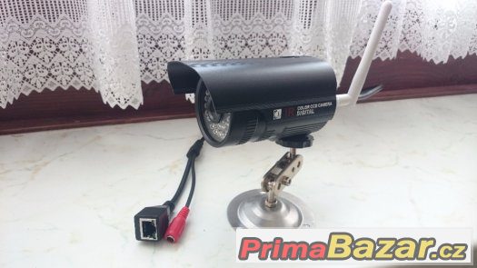 Bezpečnostní kamera, HD, WIFI, kovová, venkovní – fotografie 2