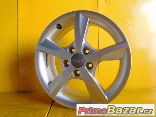 Audi, Octavia,VW 5x112 ET48 R16 - orig. zánovní ALU disky – fotografie 1