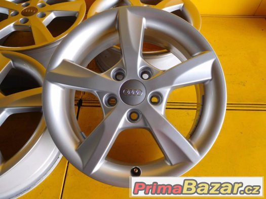 Audi, Octavia,VW 5x112 ET48 R16 - orig. zánovní ALU disky – fotografie 4