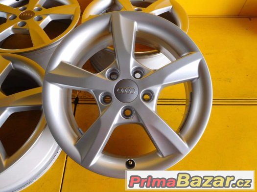 Audi, Octavia,VW 5x112 ET48 R16 - orig. zánovní ALU disky – fotografie 5