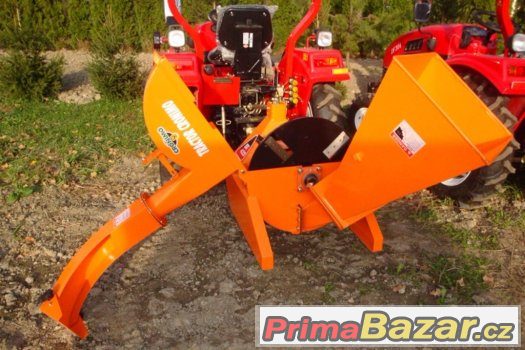 štěpkovač BX42S za malotraktor, drtič větví do 10 cm průměru – fotografie 4