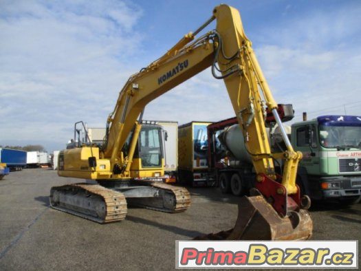 Komatsu PC 210-8K, pásový bagr – fotografie 4