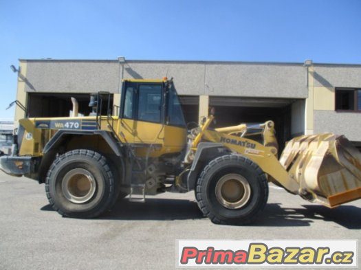 Komatsu WA 470-6, kolový nakladač – fotografie 1