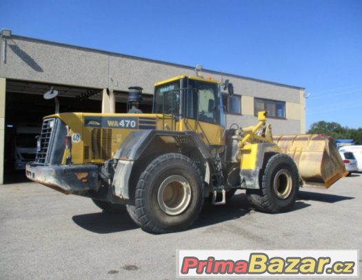 Komatsu WA 470-6, kolový nakladač – fotografie 2