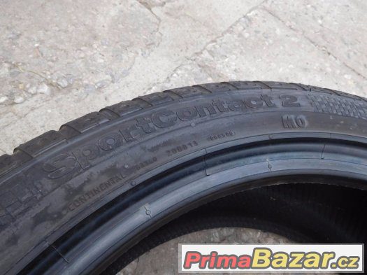 4x nové letní Continental SportContact2 255/40/19 100Y – fotografie 4