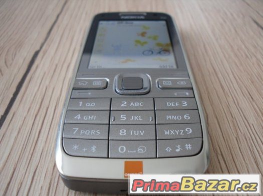 Nokia E52, 3.2MPx, perfektní stav, plně funkční, stříbrná. – fotografie 5