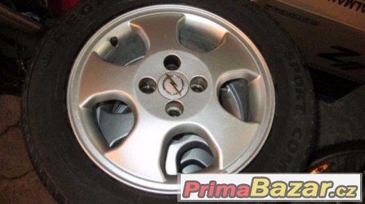 15" Alu kola OPEL ORIGINAL = 4x100 – fotografie 1