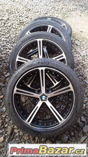 Alu kola 5x120 na zimním pneu – fotografie 2
