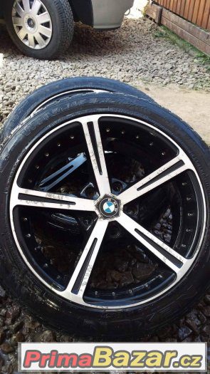 Alu kola 5x120 na zimním pneu – fotografie 4