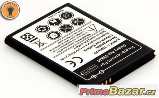 Baterie Samsung Galaxy Ace S5830 EB494358UV – fotografie 4