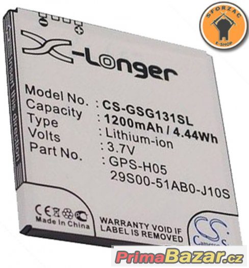 Baterie GPS-H05 Gigabyte Gsmart 1200 mAh – fotografie 3