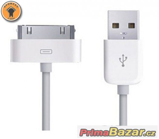 Datový a nabíjecí kabel USB iPhone 4/4S/3G – fotografie 2