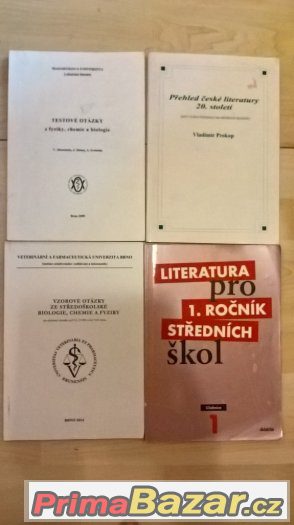 Učebnice pro SŠ a vzorové otázky na VŠ – fotografie 2