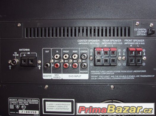 Věž sony BX6AV – fotografie 5