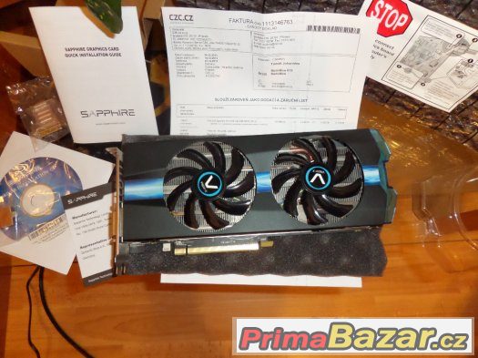 Prodám: AMD Sapphire Radeon R9 270X Vapor-X OC With Boost – fotografie 2