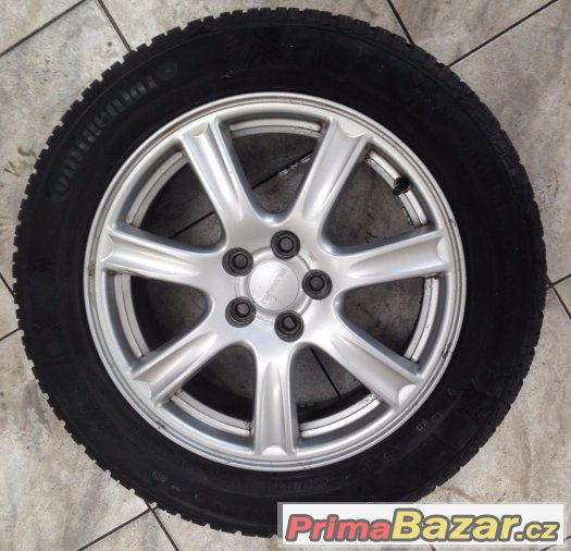 SUBARU ORIGINÁL ZIMNÍ KOLA Continental 205/55 R16 vzorek 9mm – fotografie 2