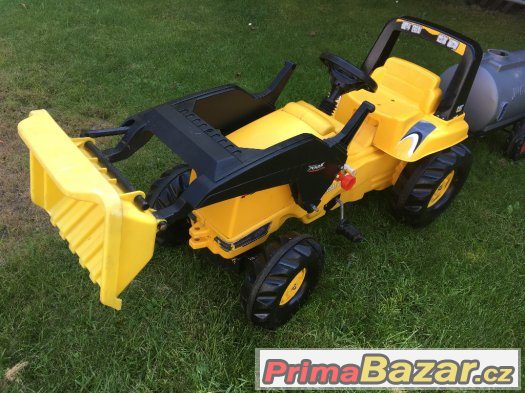 Šlapací traktor zn. Rolly toys + cisterna – fotografie 2