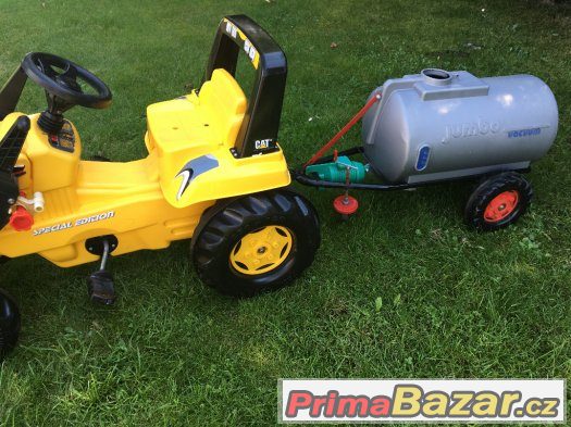 Šlapací traktor zn. Rolly toys + cisterna – fotografie 5