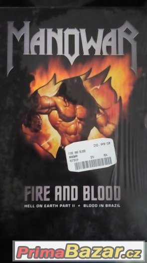 Manowar - Fira and blood 2 DVD – fotografie 1