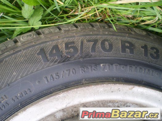 Daewoo Matiz - nové pneu 145x70 R13 + kola – fotografie 3