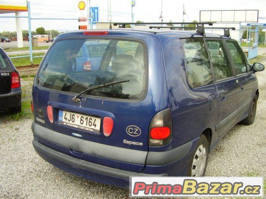 Prodám Renault Grand Espace r.v. 1999 7 míst NAFTA – fotografie 4