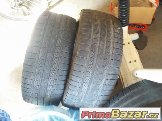Prodám 2ks Continental Wintercontact 245/45/r18, zimní pneu – fotografie 1