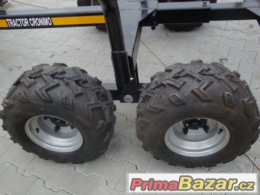 vyvážecí přívěs s hydraulickou rukou LTC-3,7, vyvážečka – fotografie 3