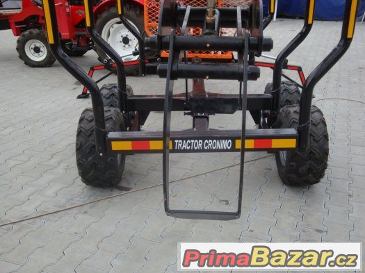 vyvážecí přívěs s hydraulickou rukou LTC-3,7, vyvážečka – fotografie 4