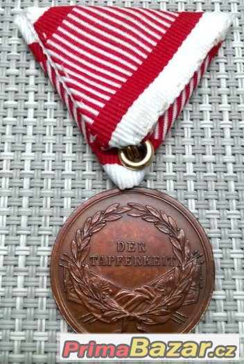 Medaile "Za statečnost", František Josef I. - TOP – fotografie 2