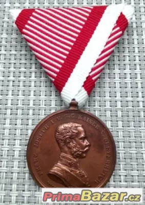 Medaile "Za statečnost", František Josef I. - TOP