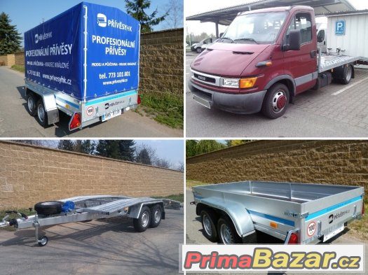 Půjčovna přívěsů a autopřepravníků / odtahová služba NONSTOP – fotografie 1