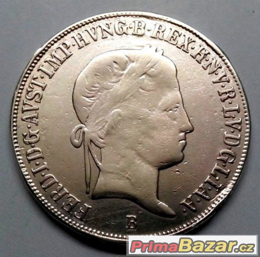 20 krejcarů 1848 B, Ferdinand V., Uhry – fotografie 2