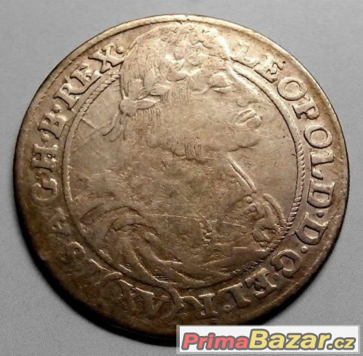 XV. krejcar 1663, Leopold I., Vratislav – fotografie 2
