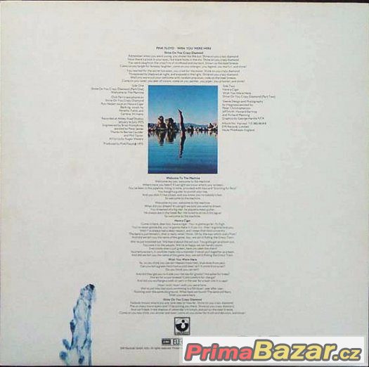 vinylové LP Pink Floyd - Wish You Were Here (1975) – fotografie 4