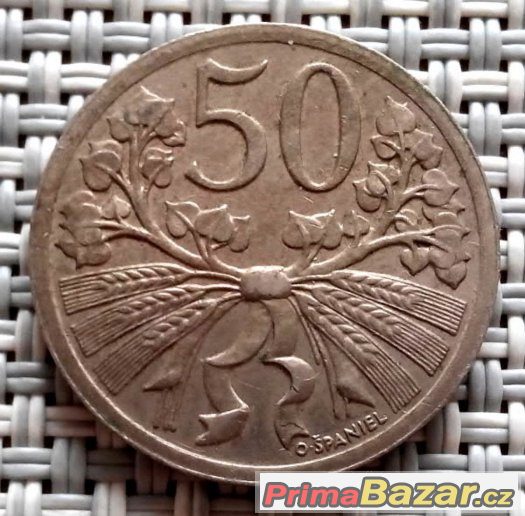 50 haléřů 1931, ČSR – fotografie 1